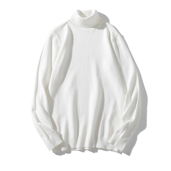 Turtleneck Sweaters Winter New Mens Warm Fashion