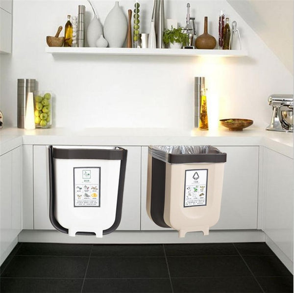 FOLDING WASTE BIN KITCHEN