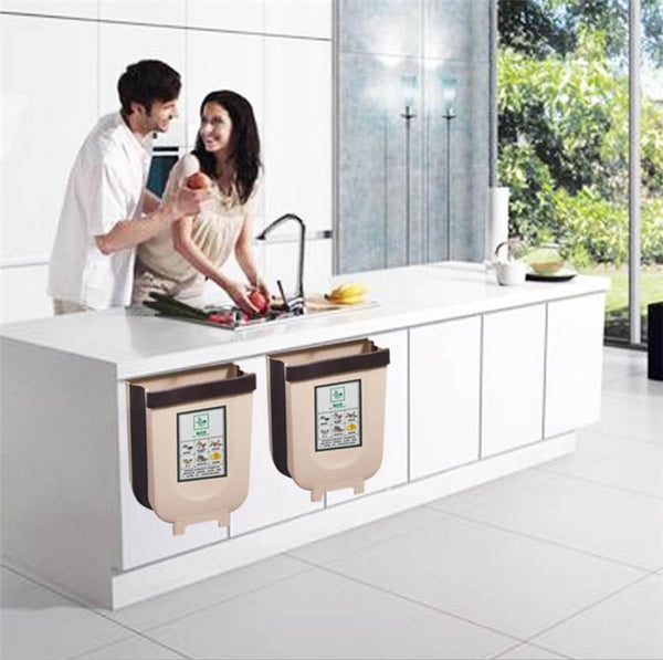FOLDING WASTE BIN KITCHEN
