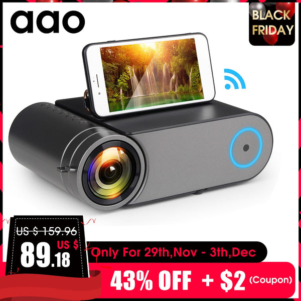 Mini LED Projector Native 1280x720 Portable