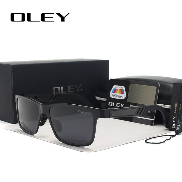 OLEY Aluminum Magnesium Sunglasses protect Driving goggles