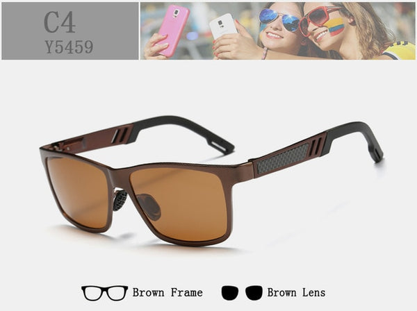 OLEY Aluminum Magnesium Sunglasses protect Driving goggles