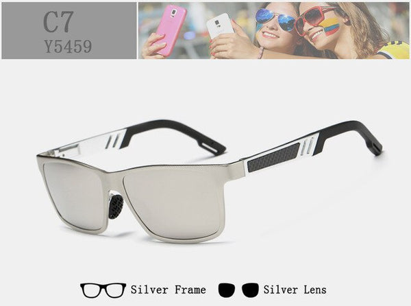OLEY Aluminum Magnesium Sunglasses protect Driving goggles