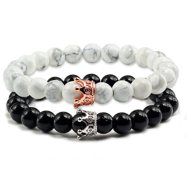 Crown Bracelet  Couple
