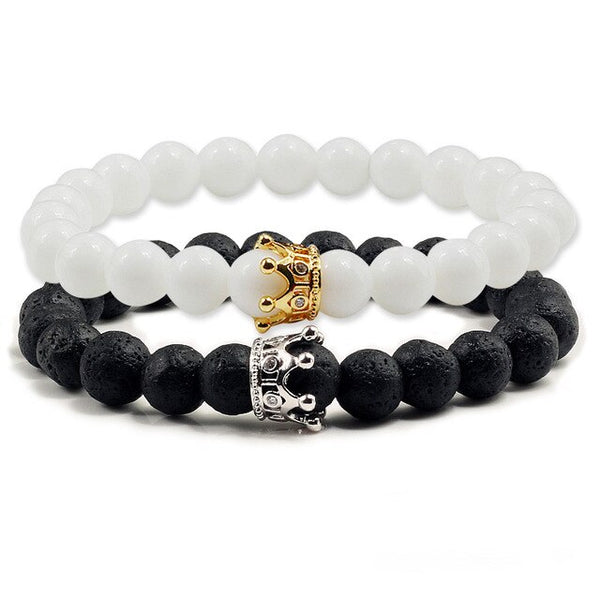 Crown Bracelet  Couple