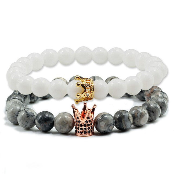 Crown Bracelet  Couple