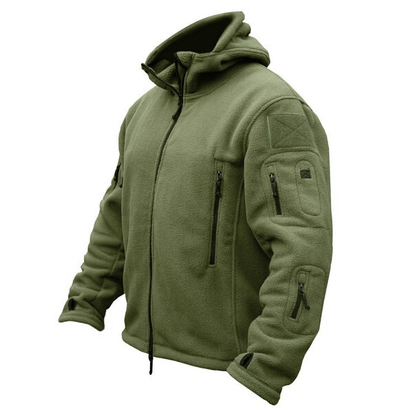 Military Man Fleece Tactical Softshell Jacket Polartec