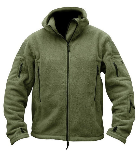 Military Man Fleece Tactical Softshell Jacket Polartec