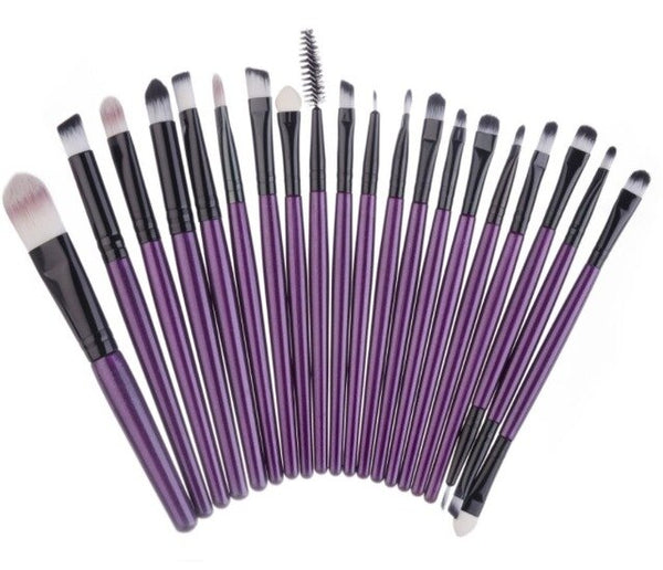 Makup set Tool Kit Cosmetics  Concealer Palette maquiagem Puff 20 brushes Face Contour Concealer Puff Makeup Set for Gift