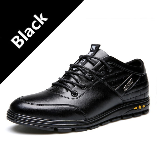 Misalwa Misalwa  New Mens Casual Shoes Height Increase British Style