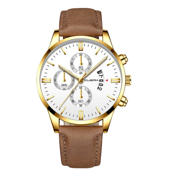 Relogio Masculino Watches Men Fashion  Steel Case
