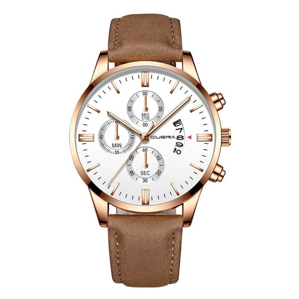 Relogio Masculino Watches Men Fashion  Steel Case