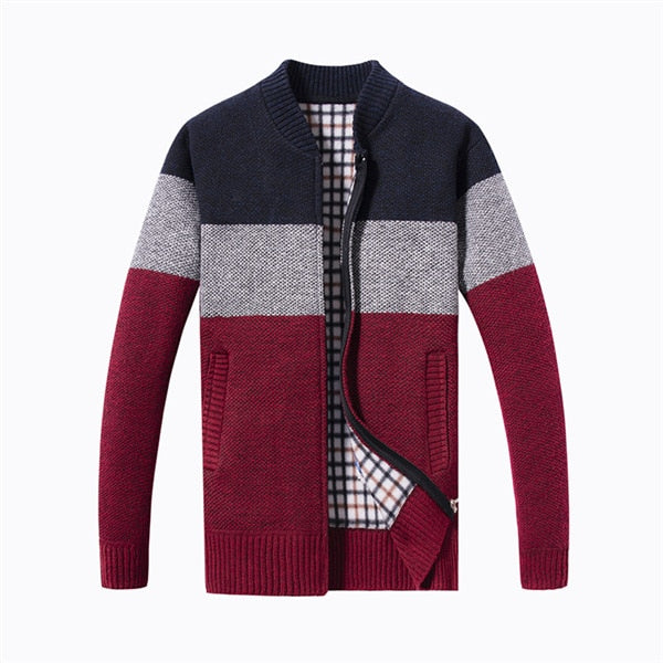 RUELK   Spring Cardigan Male Fashion Quality Cotton