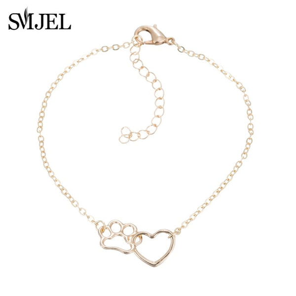 Love Heart Shape Bracelet Women Bracelets Stainless Steel Couple Jewelry Valentines Day Acero Inoxidable
