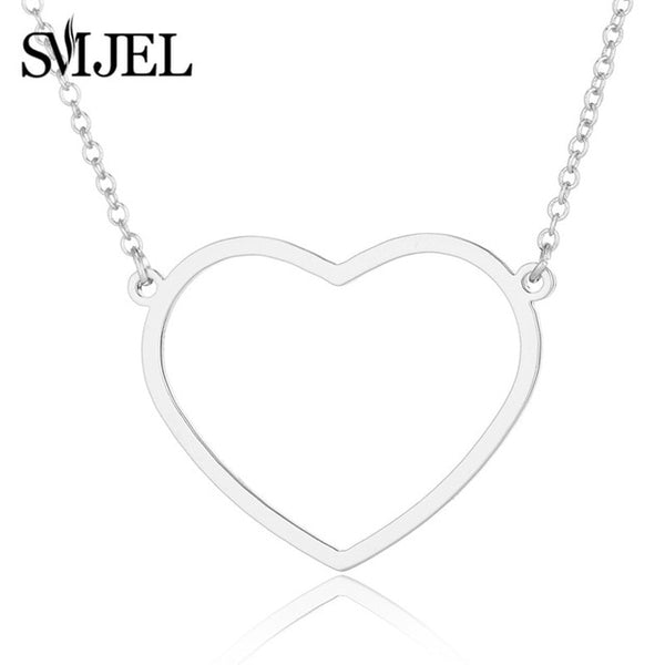 Love Heart Shape Bracelet Women Bracelets Stainless Steel Couple Jewelry Valentines Day Acero Inoxidable