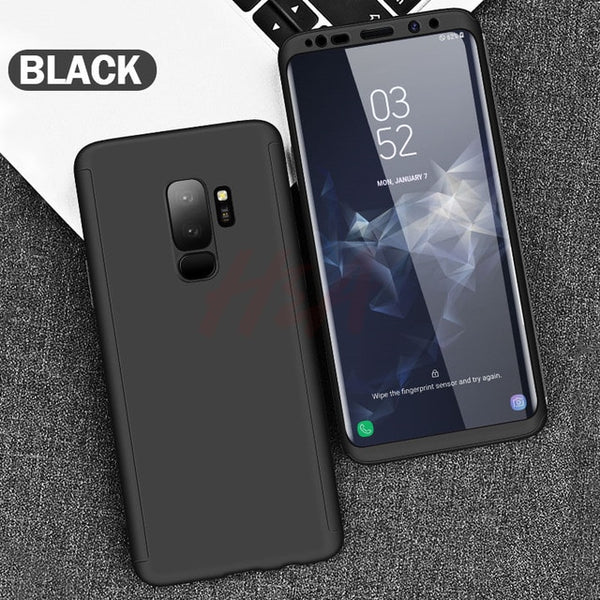 H&A Luxury 360 Full Cover Phone Case For Samsung Galaxy S10 S9 S8 Plus S7 Edge Note 9 8