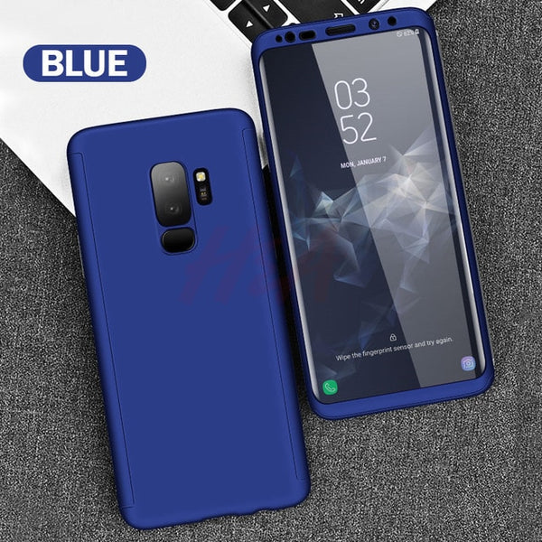 H&A Luxury 360 Full Cover Phone Case For Samsung Galaxy S10 S9 S8 Plus S7 Edge Note 9 8