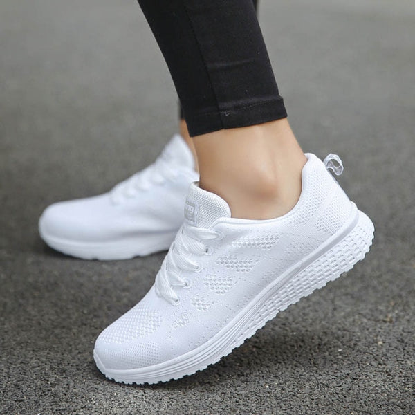 Shoes Woman Sneakers White Platform Trainers Women Shoe Casual Tenis Feminino