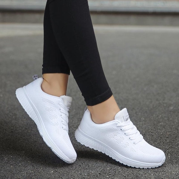Shoes Woman Sneakers White Platform Trainers Women Shoe Casual Tenis Feminino