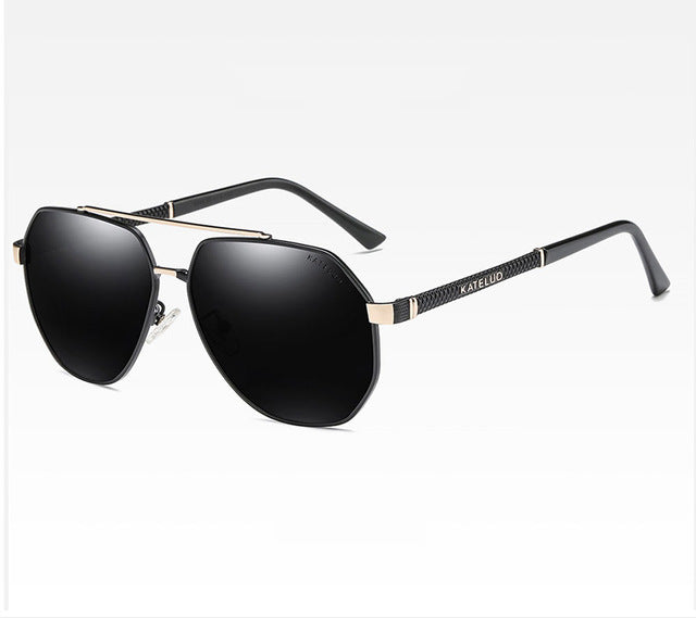 KATELUO Classic Mens Military Quality Sunglasses HD Polarized