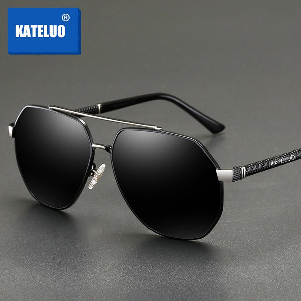 KATELUO Classic Mens Military Quality Sunglasses HD Polarized
