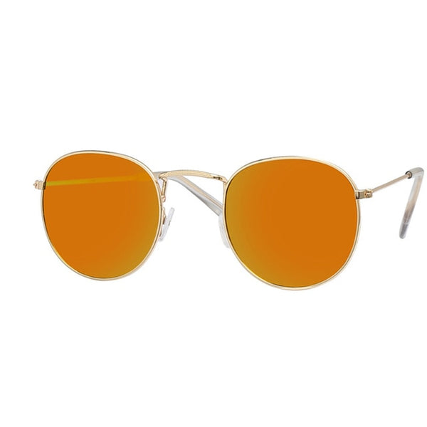 Vintage Oval Sunglasses Women Retro Clear
