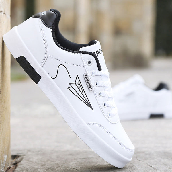 New Men's Shoes Spring and Autumn Casual Flat Shoes with Men's Shoes Fashion Breathable