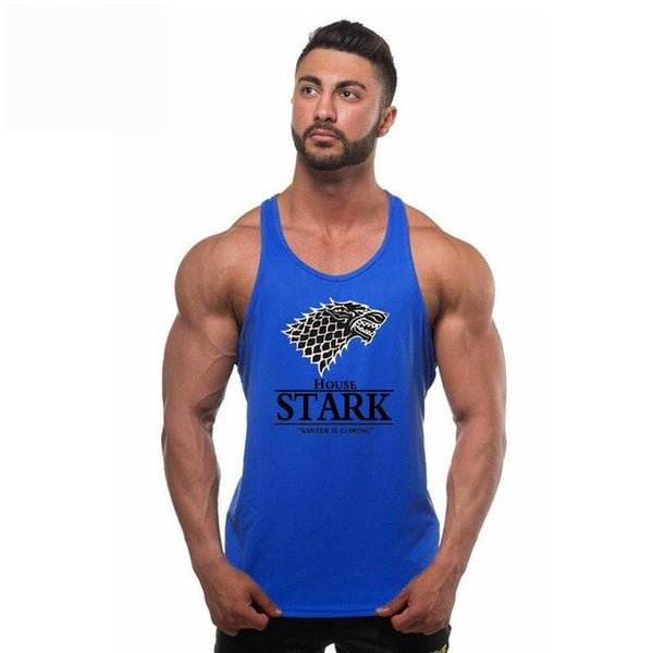 Summer gyms Mens tank top men Cotton Sleeveless shirt