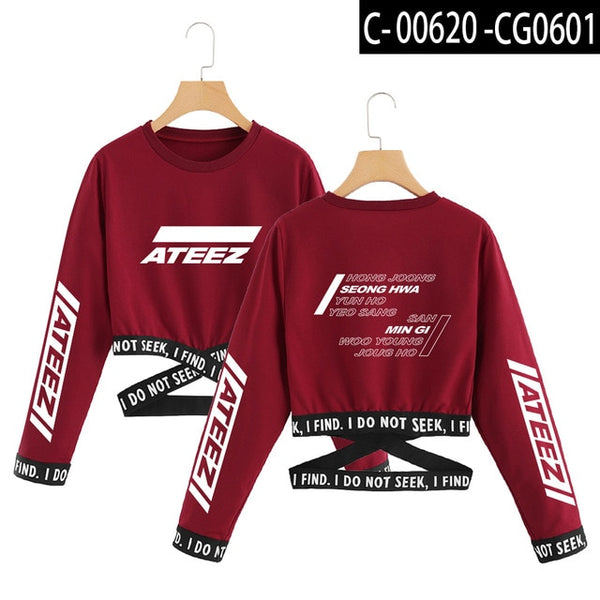 Kpop T-Shirts TXT korean Summer Long Sleeve