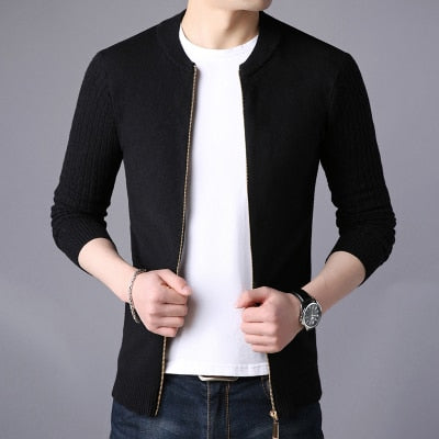 Sweater Men Cardigan Blusa de frio Masculino
