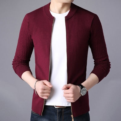 Sweater Men Cardigan Blusa de frio Masculino